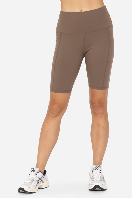 Tapered Band Essential Biker Shorts