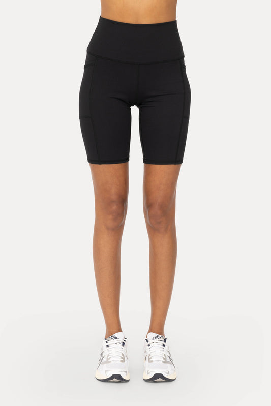 Tapered Band Essential Biker Shorts